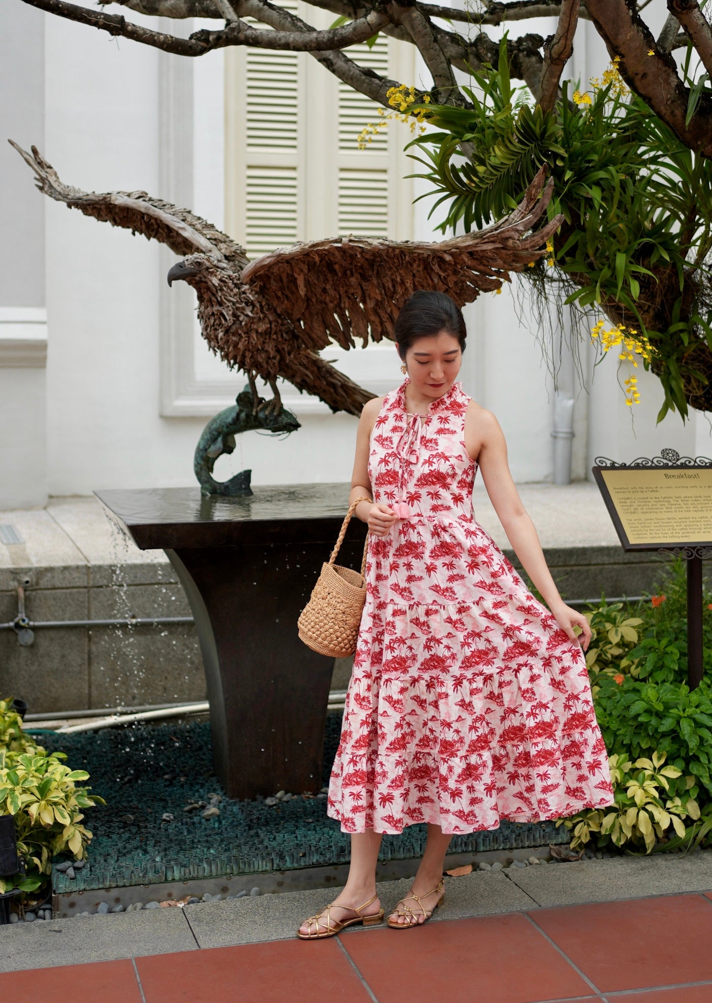 Lara Dress - Pink Oasis