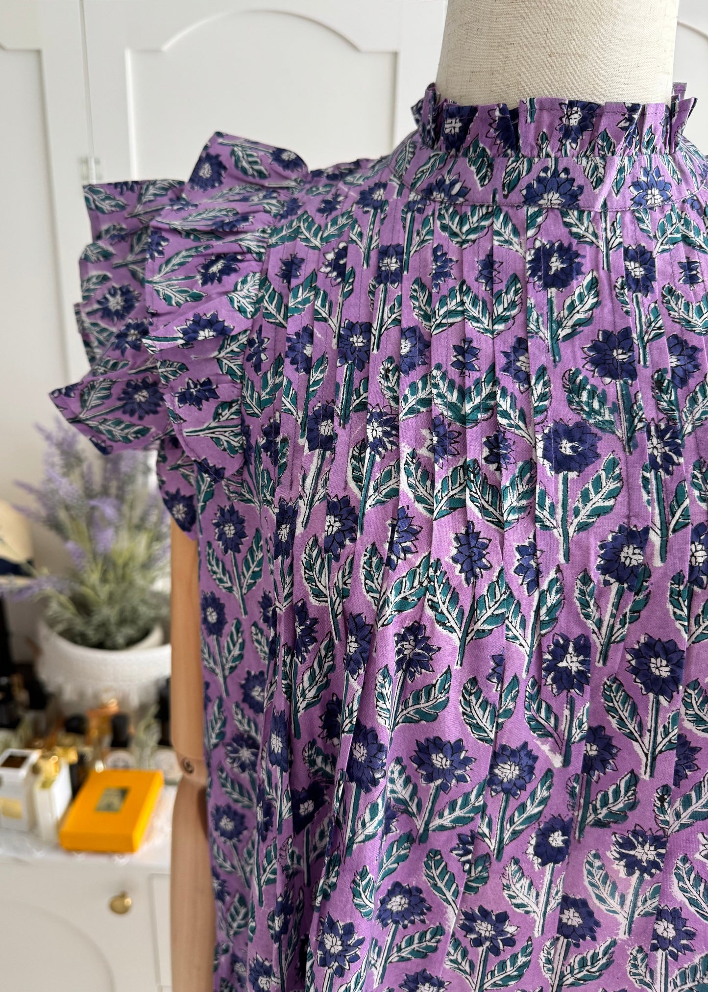 Zoe Dress - Royal Violet