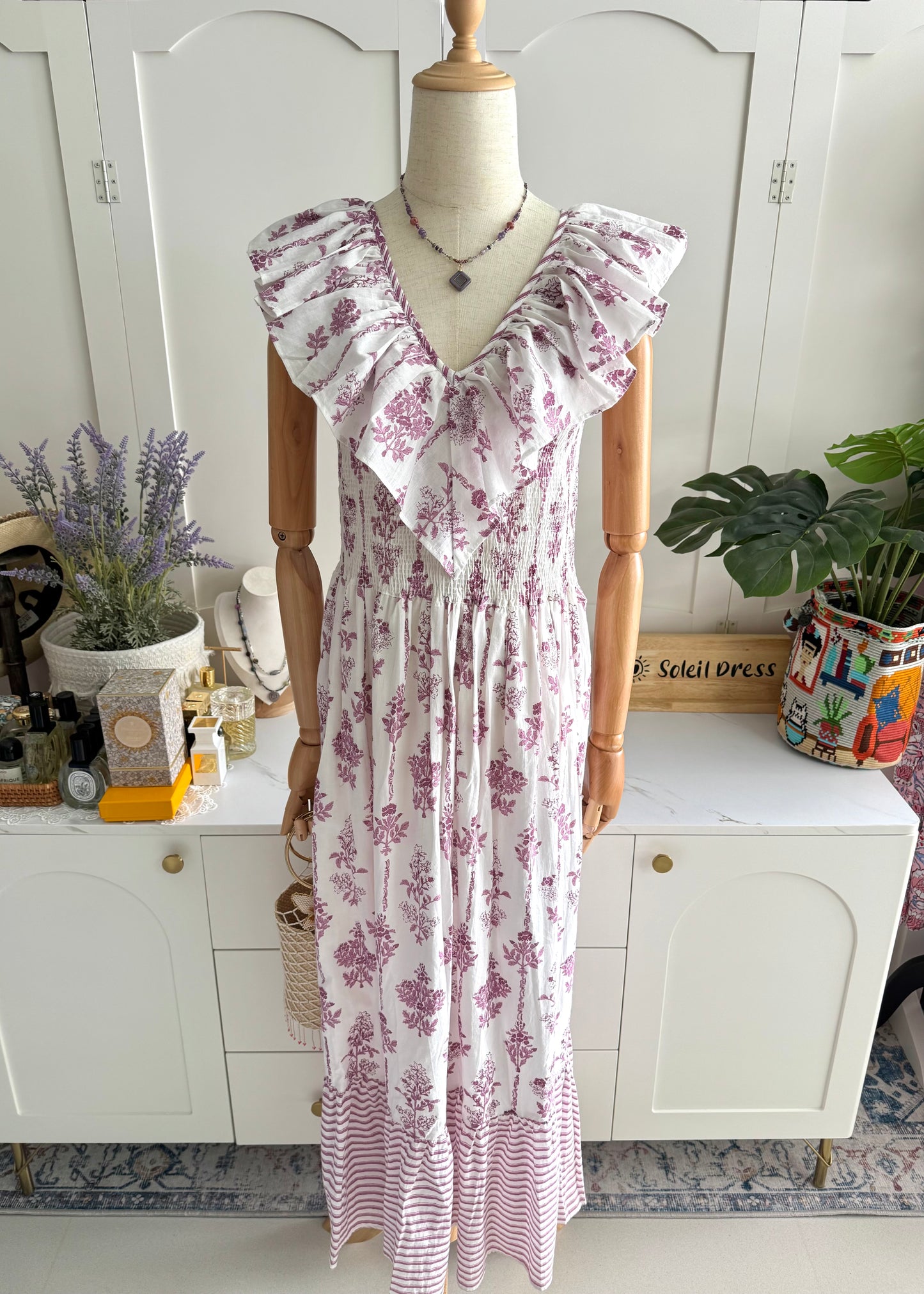 Pauline Dress - Blush Blossom