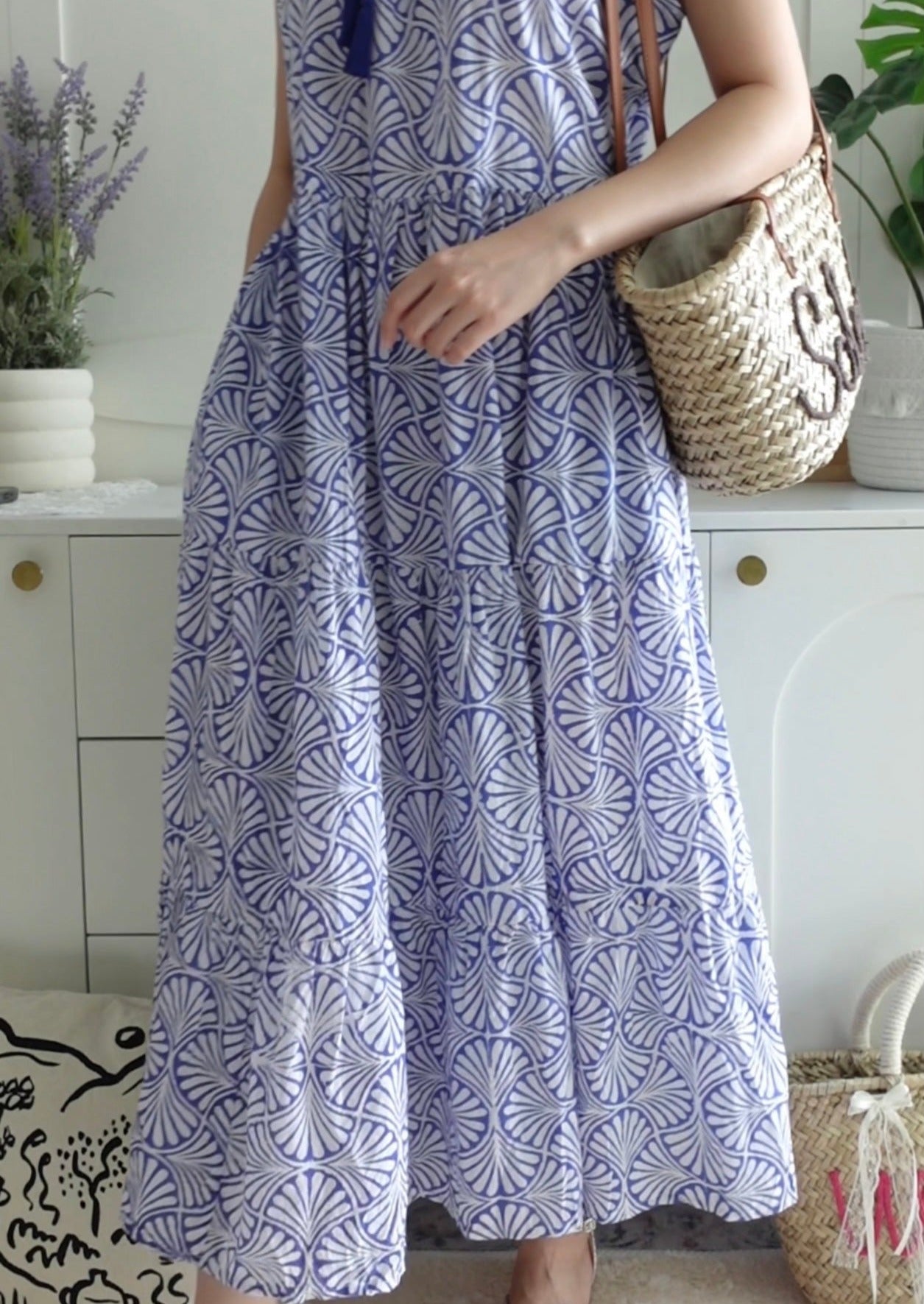 Talia Dress - Brilliant Blue