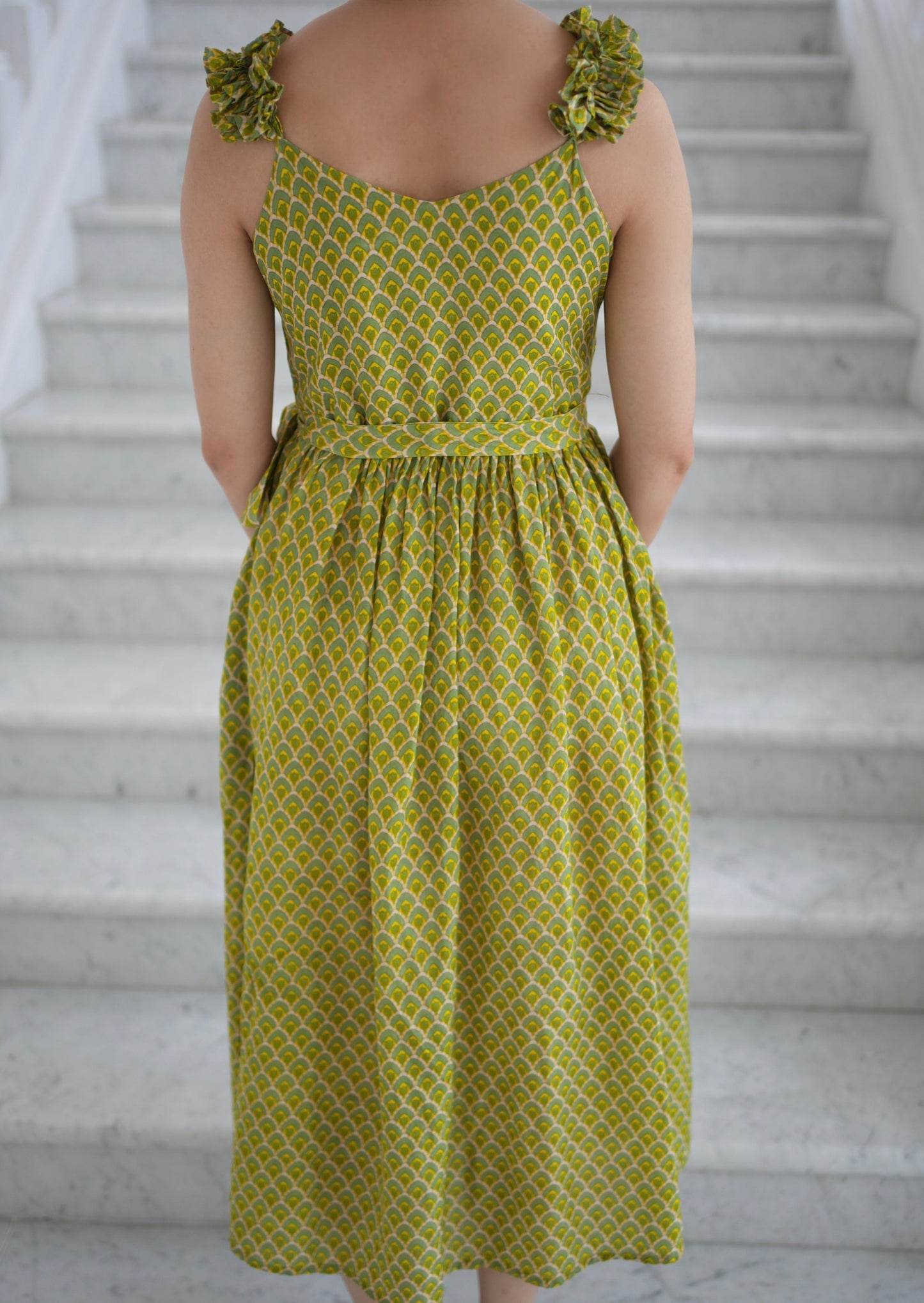 Jade Dress - Citron Lemon