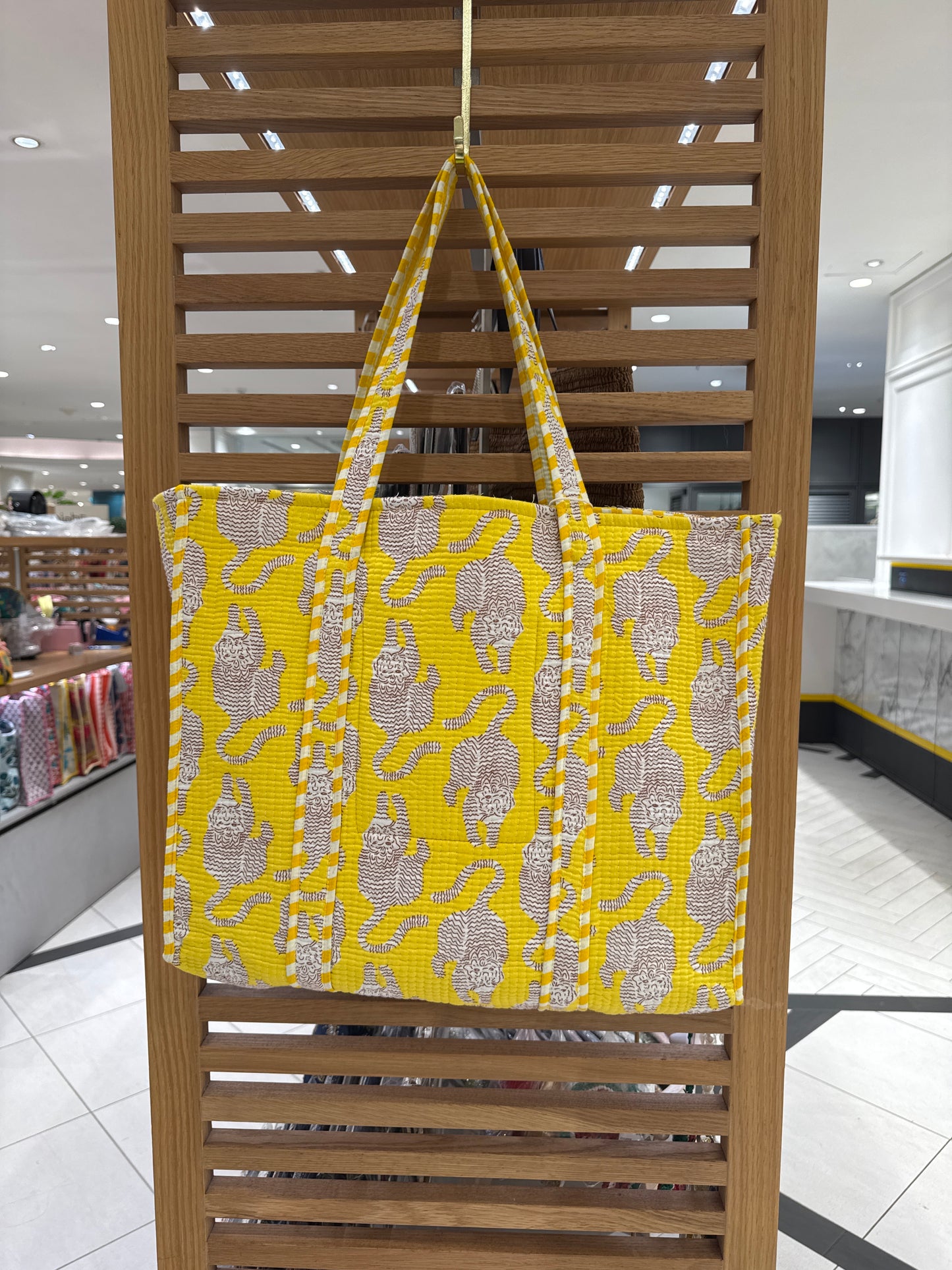 LARGE SIZE HANDBLOCK COTTON BAG