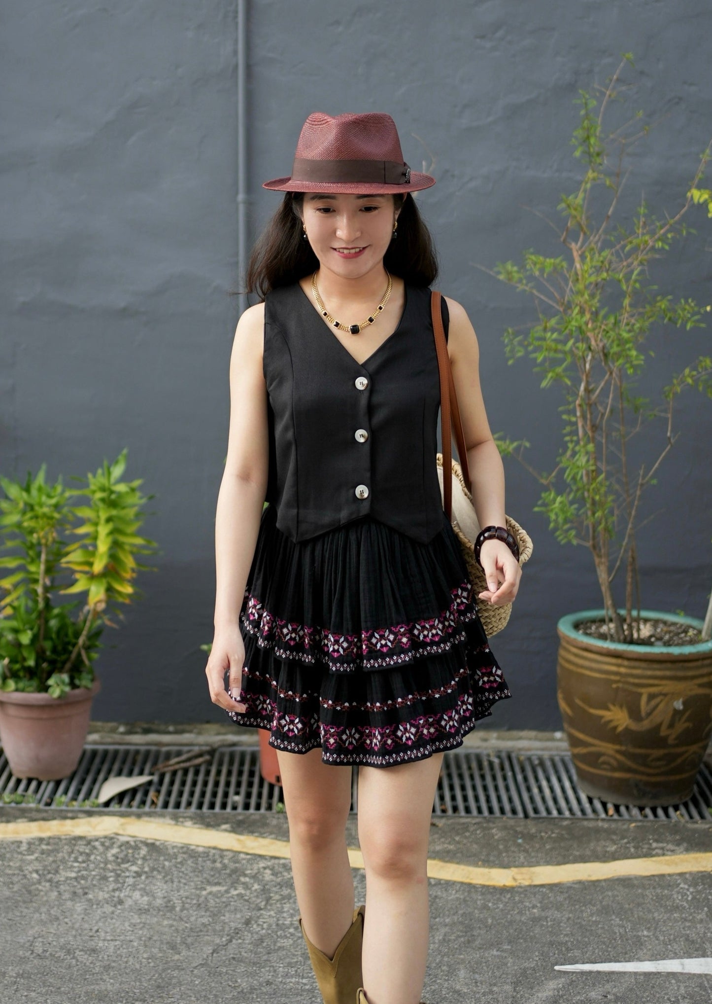 Bailey Vest - Black