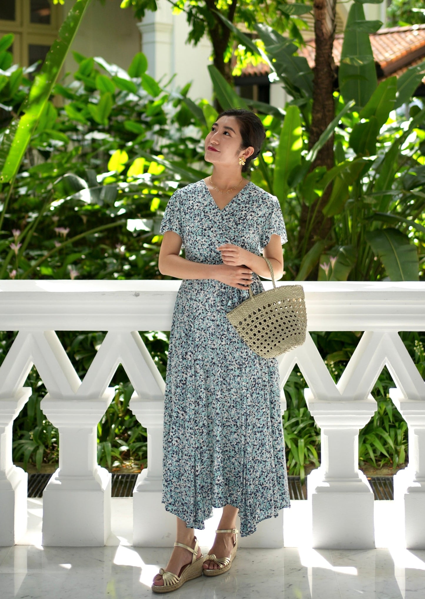 Susan Dress - Candy Blue