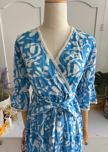 Margot Dress - Blue Breeze