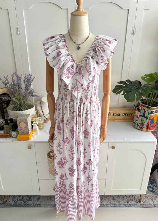 Pauline Dress - Blush Blossom