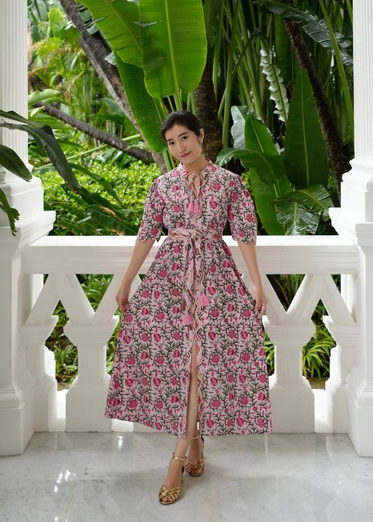 Alice Dress - Rose Garden