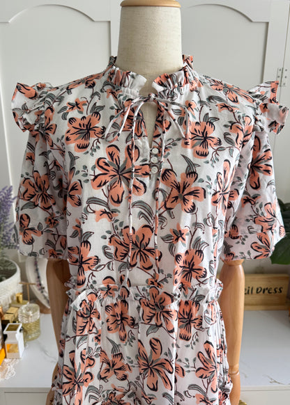 Rita Dress - Peach Blossom