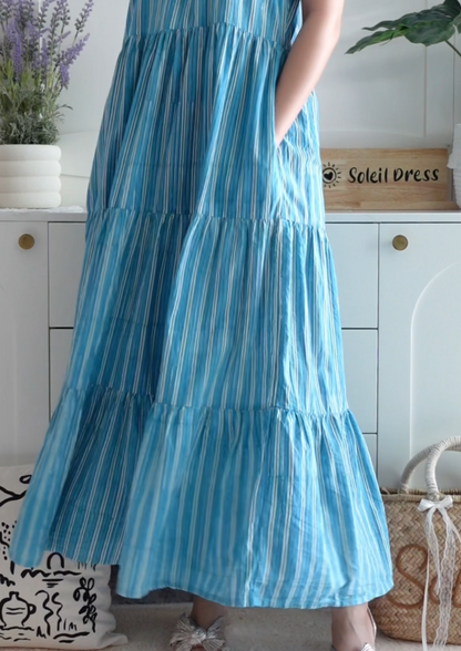 Talia Dress - Azure