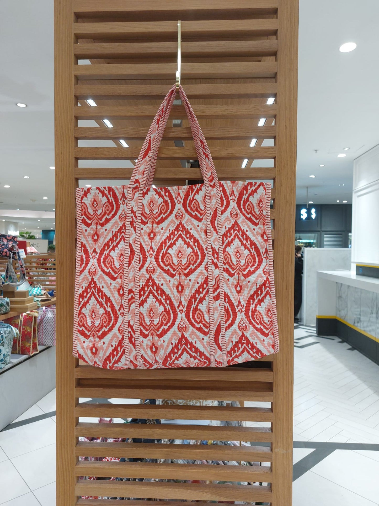 LARGE SIZE HANDBLOCK COTTON BAG