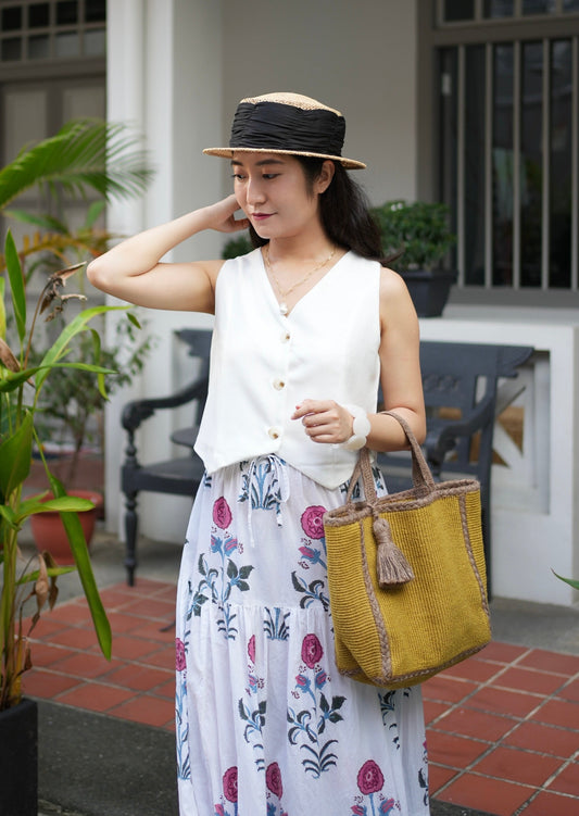 Bailey Vest - White